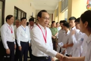 Bộ trưởng Bộ Giáo dục và Đào tạo kiểm tra thi tốt nghiệp 