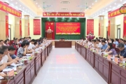 Đoàn công tác của Ban Thường vụ Tỉnh uỷ làm việc với các địa phương