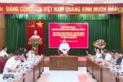 Đoàn công tác số 2 của Ban Thường vụ Tỉnh ủy làm việc với các xã
