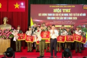 Hội thi lực lượng bảo vệ an ninh, trật tự giỏi 
