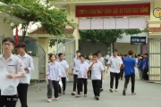 Hơn 43.000 thí sinh dự thi tốt nghiệp hoàn thành ngày thi thứ nhất 