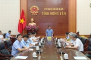UBND tỉnh cho ý kiến vào 1 số nội dung quan trọng
