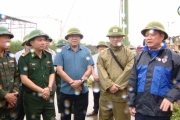 Chủ tịch UBND tỉnh kiểm tra công tác phòng chống bão