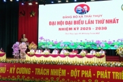 Đại hội đại biểu Đảng bộ xã Thái Thụy