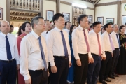 Đoàn đại biểu Tỉnh ủy, HĐND, UBND, Ủy ban MTTQ Việt Nam tỉnh dâng hương nhân kỷ niệm 78 năm Ngày Thương binh – Liệt sĩ