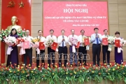 Hội nghị công bố Quyết định của BTV Tỉnh ủy về công tác cán bộ