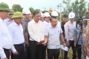 Kiểm tra tiến độ thực hiện dự án đầu tư xây dựng tuyến đường sắt Lào Cai - Hà Nội - Hải Phòng đoạn qua địa bàn tỉnh Hưng Yên