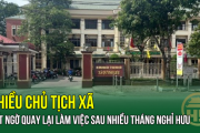 Nhiều Chủ tịch xã bất ngờ quay lại làm việc sau nhiều tháng nghỉ hưu