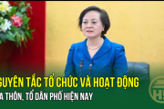 TIẾP TỤC SÁP NHẬP THÔN, TỔ DÂN PHỐ: Nguyên tắc tổ chức và hoạt động của thôn, tổ dân phố hiện nay