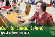 Trưởng thôn, Tổ trưởng tổ dân phố quy định về nhiệm vụ, quyền hạn