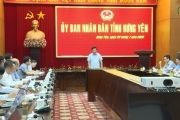 UBND tỉnh cho ý kiến về tiến độ Dự án nhà máy điện khí LNG và các dự án phát triển nhà ở