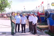 Kiểm tra công tác ứng phó với bão số 1