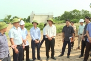 Đẩy nhanh thi công đường Tân Phúc - Võng Phan 