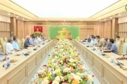 Gặp mặt ban liên lạc, hội đồng hương, câu lạc bộ người con quê hương tại Hà Nội