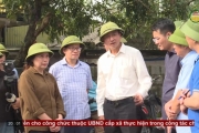 Phó chủ tịch UBND tỉnh kiểm tra khắc  phục ảnh hưởng bão