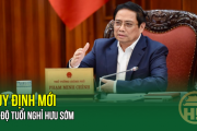 Quy định mới về độ tuổi nghỉ hưu sớm