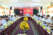  Thường trực Tỉnh ủy làm việc với Ủy ban MTTQ Việt Nam tỉnh 