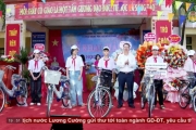 Đồng chí Phó Bí thư Tỉnh ủy dự khai giảng năm học mới