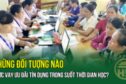 Những đối tượng nào được vay ưu đãi tín dụng trong suốt thời gian học?