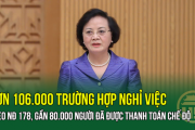 TIN MỚI: Hơn 106.000 trường hợp nghỉ việc theo NĐ 178, gần 80.000 người đã được thanh toán chế độ