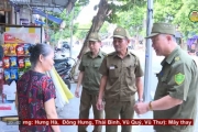 Tổ trưởng Tổ bảo vệ an ninh trật tự hết lòng với công việc