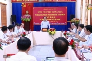 Bí thư Tỉnh ủy làm việc với  một số địa phương