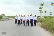 Chủ tịch UBND tỉnh kiểm tra, khảo sát việc xây dựng một số trường THPT 