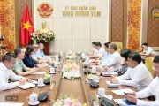 Doanh nghiệp công nghệ cao tìm hiểu đầu tư vào tỉnh Hưng Yên