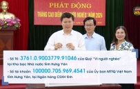 Hưng Yên phát động tháng cao điểm vì người nghèo năm 2024