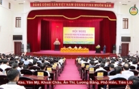 Giao ban giữa Thường trực HĐND tỉnh với Thường trực HĐND các xã, phường