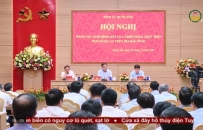 Quyết liệt triển khai 6 dự án quan trọng