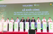 Khởi c&ocirc;ng Khu c&ocirc;ng nghiệp số 01