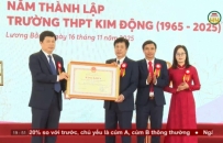  Kỷ niệm 60 năm thành lập trường THPT Kim Động