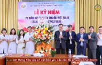 Ch&uacute;c mừng Ng&agrave;y thầy thuốc Việt Nam