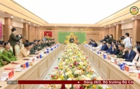 Đại tướng Lương Tam Quang l&agrave;m việc tại tỉnh Hưng Y&ecirc;n