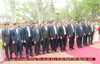 D&acirc;ng hương tưởng niệm Tướng qu&acirc;n Phạm Ngũ L&atilde;o