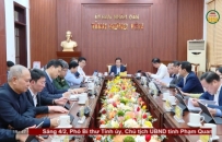 Phi&ecirc;n họp thường kỳ Ch&iacute;nh phủ với c&aacute;c địa phương th&aacute;ng 1