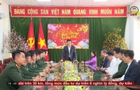 Ph&oacute; B&iacute; thư Thường trực Tỉnh ủy thăm, ch&uacute;c Tết