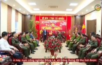 Thăm, động vi&ecirc;n một số đơn vị trực Tết