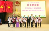 Lễ công bố Quyết định thành lập Sở và Đảng bộ Sở, bổ nhiệm Lãnh đạo, chỉ định Bí thư, Phó Bí thư, Đảng ủy viên và Ủy ban Kiểm tra Đảng ủy các Sở mới được thành lập