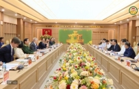 L&agrave;m việc với đo&agrave;n c&ocirc;ng t&aacute;c của Đại sứ qu&aacute;n Vương quốc Bỉ 