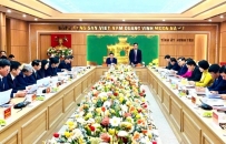 Ban Thường vụ Tỉnh ủy Hưng Yên làm việc với Ban Thường vụ Tỉnh ủy Thái Bình về Đề án hợp nhất tỉnh Hưng Yên và tỉnh Thái Bình