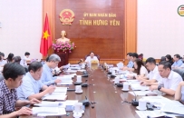 Đảng uỷ UBND tỉnh cho ý kiến một số nội dung