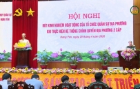 Đ&aacute;nh gi&aacute; hoạt động của tổ chức qu&acirc;n sự địa phương