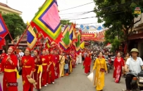 Khai hội truyền thống đền Ho&agrave;ng B&agrave;
