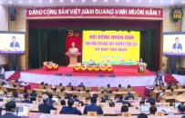 Kỳ họp thứ nhất, HĐND tỉnh kh&oacute;a XVIII