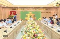 Thống nhất c&aacute;c nội dung kiểm tra thực hiện nghị quyết đại hội Đảng