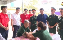 Khám bệnh, cấp thuốc miễn phí cho nhân dân