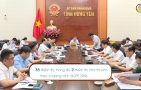 Triển khai kỳ thi tốt nghiệp THPT 2025