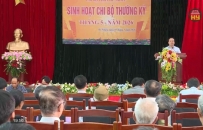 Đồng ch&iacute; B&iacute; thư Tỉnh ủy dự sinh hoạt Chi bộ th&ocirc;n Ốc Nhi&ecirc;u